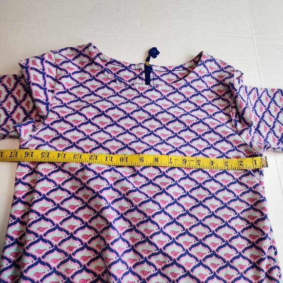 Vineyard Vines girls sz XL / 16 whale tail shift dress with pockets - Picture 9 of 9